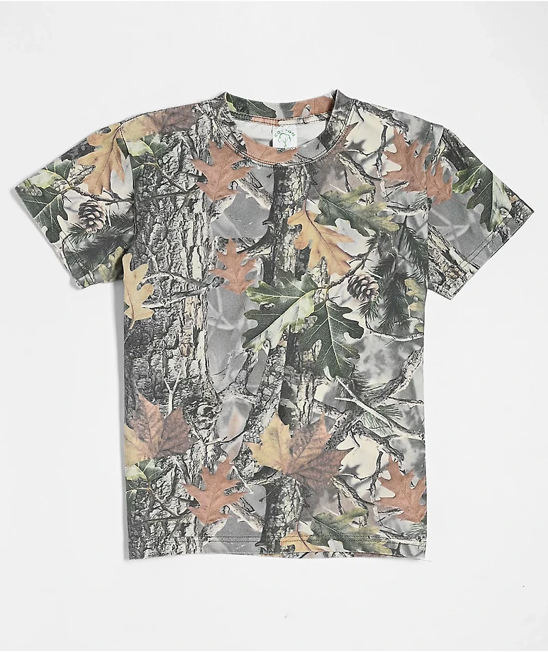 ITA Kids Vintage Wood Camo T-Shirt