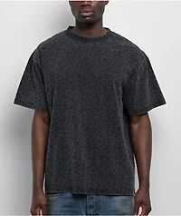 ITA Leopard Grey Heavyweight Boxy T-Shirt