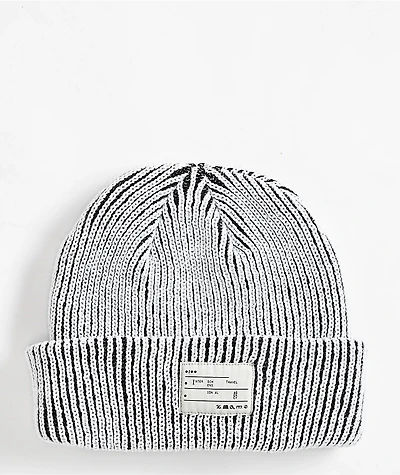 ITA Phase Shadow White & Black Beanie