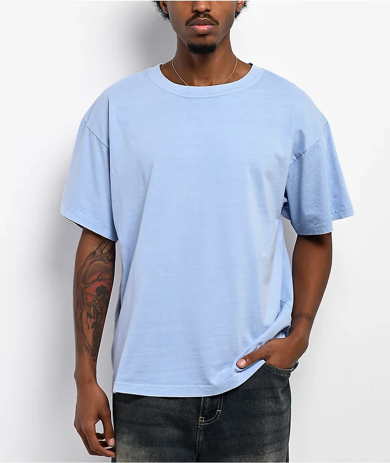 ITA Portal Baby Blue Boxy T-Shirt