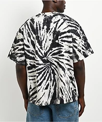 ITA Portal Black & White Tie Dye Boxy T-Shirt