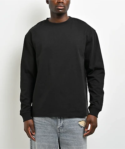 ITA Portal Black Long Sleeve Boxy T-Shirt