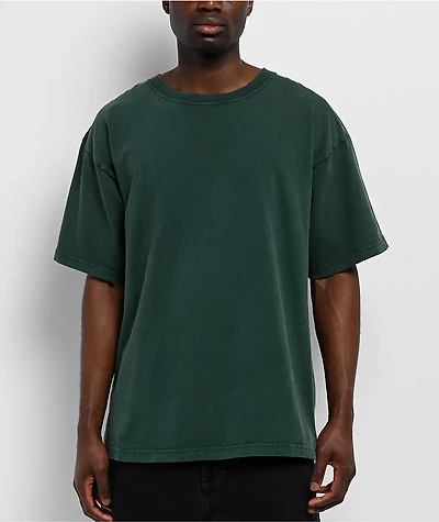 ITA Portal Dark Green Boxy T-Shirt
