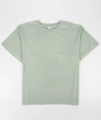 ITA Portal Mint Green Wash Boxy T-Shirt