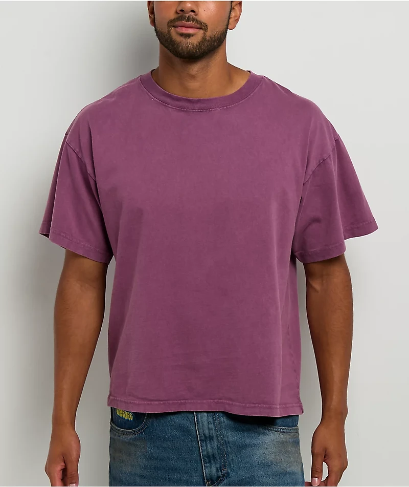 ITA Portal Purple Boxy T-Shirt