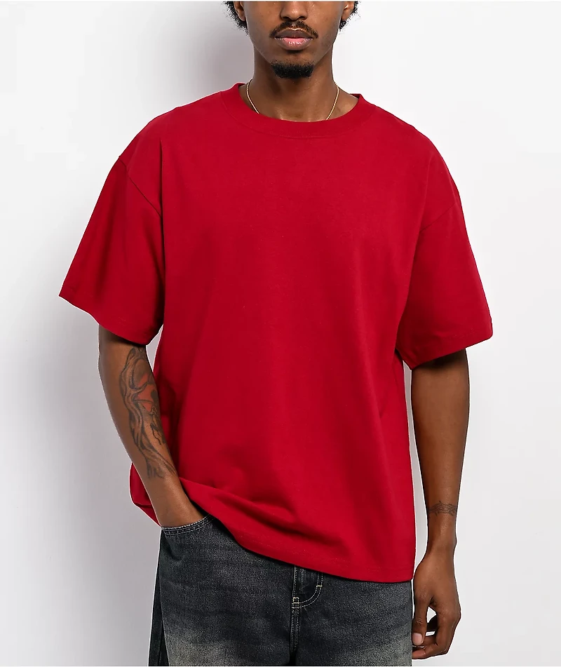 ITA Portal Red Boxy T-Shirt