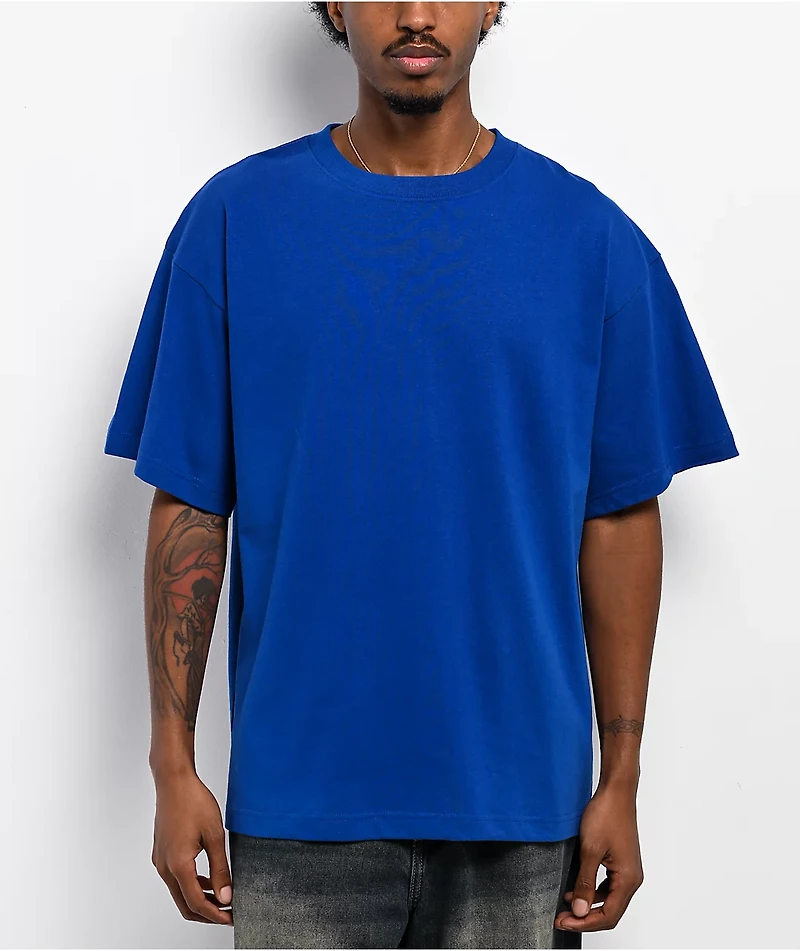 ITA Portal Royal Blue Boxy T-Shirt