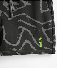 ITA Refraction Black Sweat Shorts
