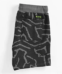 ITA Refraction Black Sweat Shorts