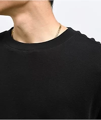 ITA Rift Black Thermal Long Sleeve Slim T-Shirt