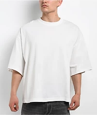 ITA Titan Off White Oversized T-Shirt