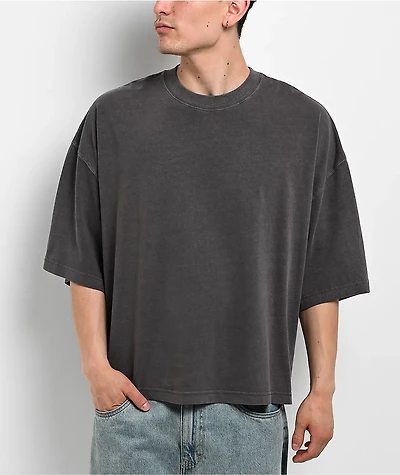 ITA Titan Vintage Grey Oversized T-Shirt