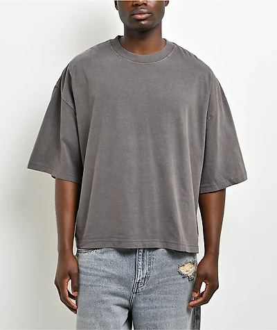 ITA Titan Vintage Grey Oversized T-Shirt