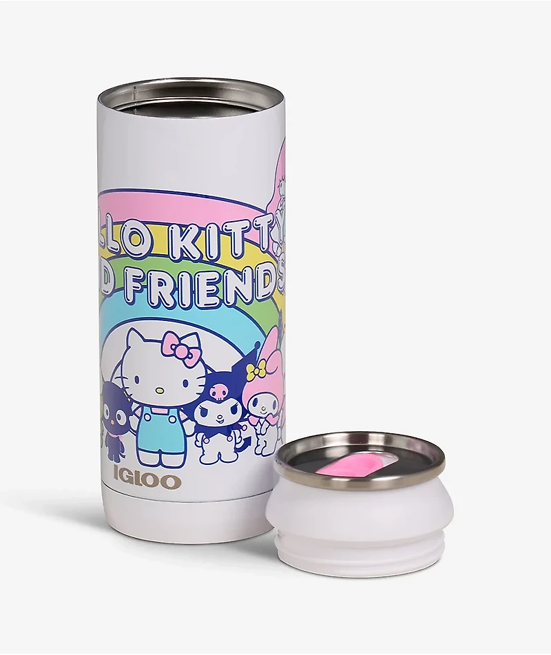 Igloo x Hello Kitty & Friends White Can Water Bottle 16 oz