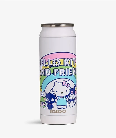 Igloo x Hello Kitty & Friends White Can Water Bottle 16 oz