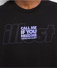 Illest Call Me Black T-Shirt