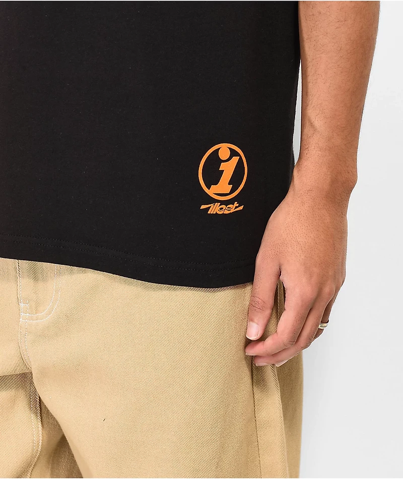 Illest Camo Box Logo Black T-Shirt