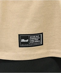 Illest Fast Life Tan T-Shirt