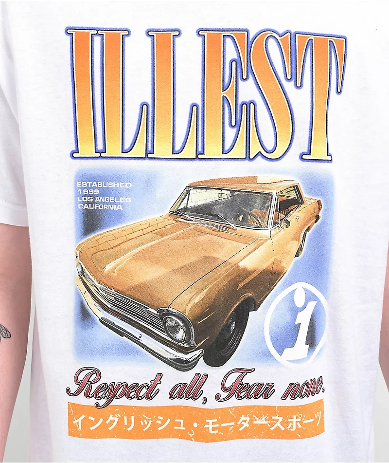 Illest Ill 1 Vintage White T-Shirt