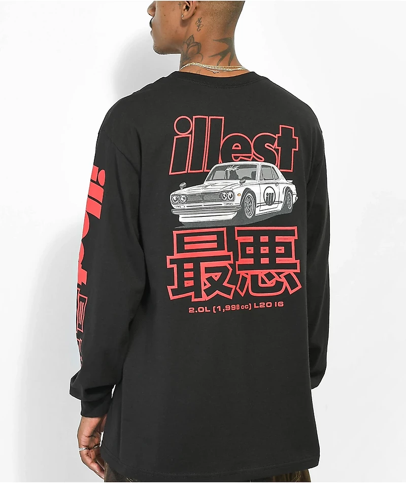 Illest Legend Black Long Sleeve T-Shirt