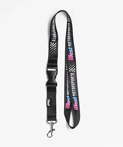 Illest Motorsports Black Lanyard