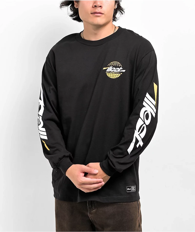 Illest Motorsports World Black Long Sleeve T-Shirt