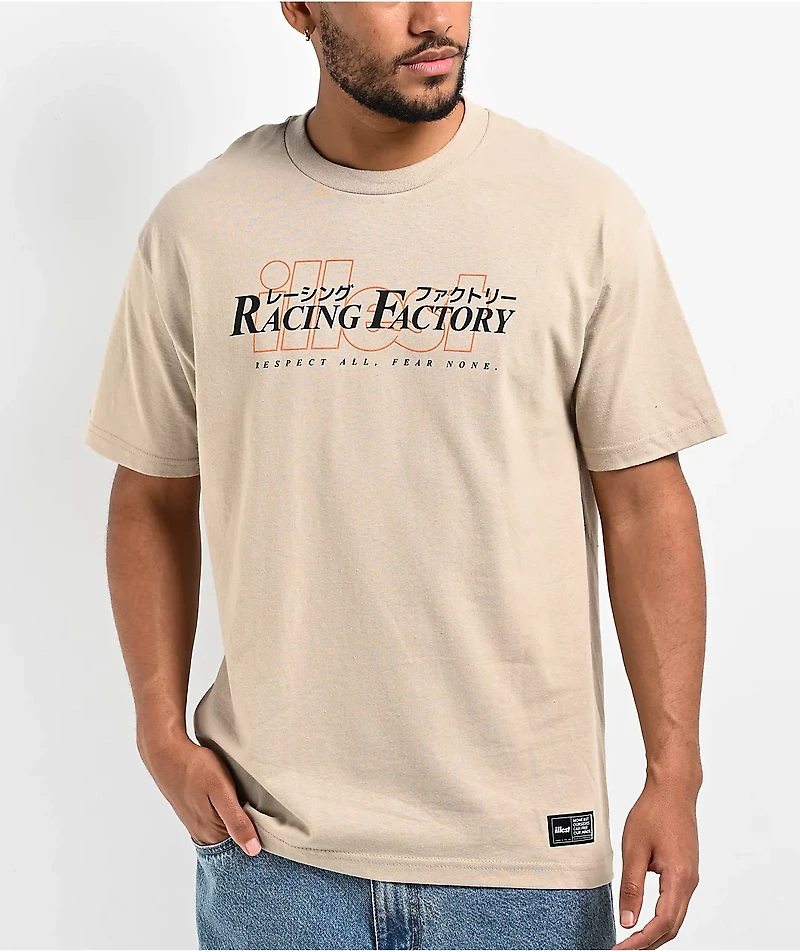 Illest Racing Factory Cream T-Shirt