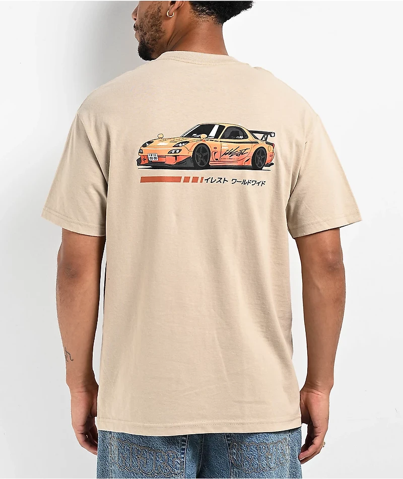 Illest Racing Factory Cream T-Shirt