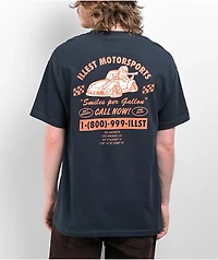 Illest Smiles Per Gallon Navy T-Shirt