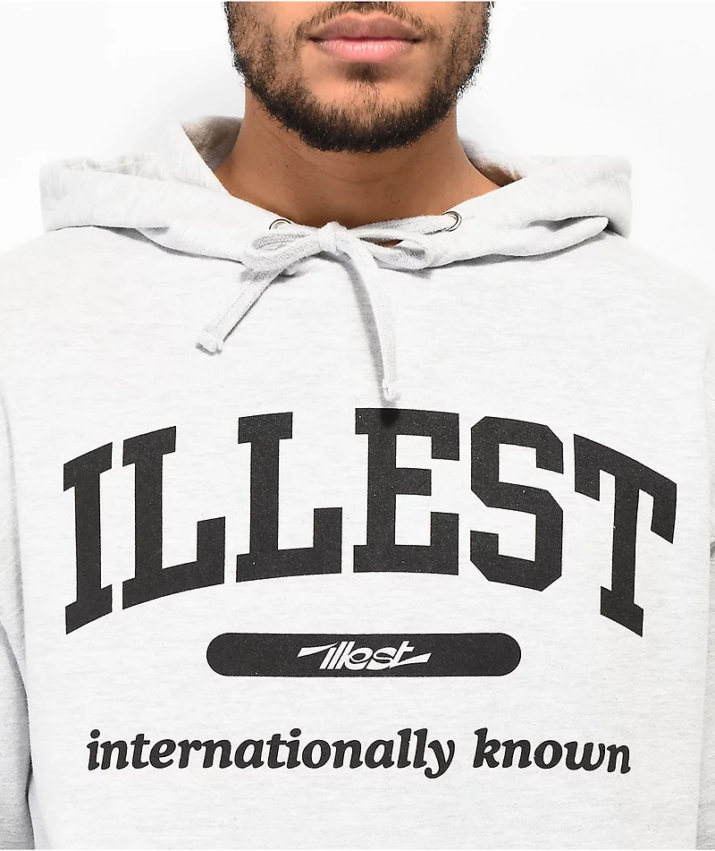 Illest Verse Grey Hoodie