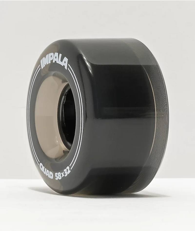 Impala 58mm 82a Black Roller Skate Wheels