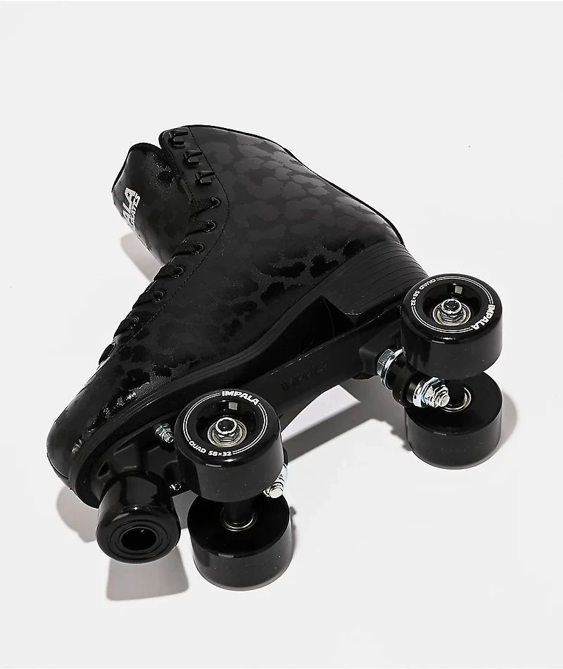 Impala Black Leopard Roller Skates