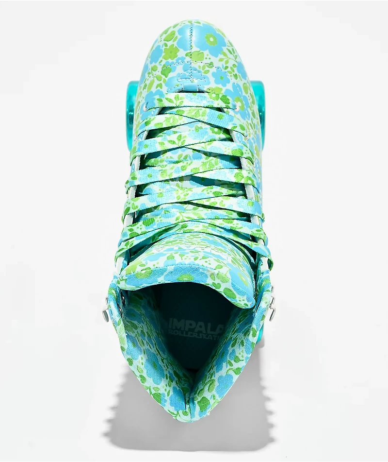 Impala Ditsy Blue Roller Skates