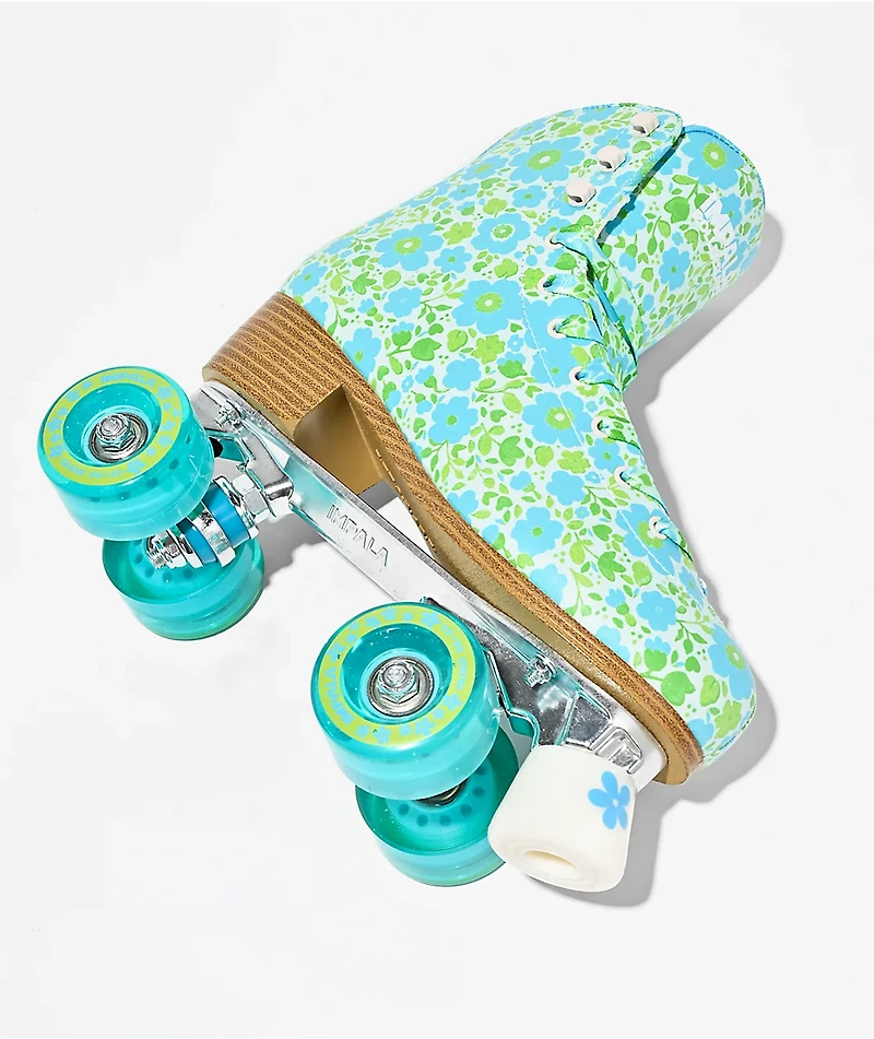 Impala Ditsy Blue Roller Skates
