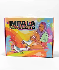 Impala Ditsy Blue Roller Skates
