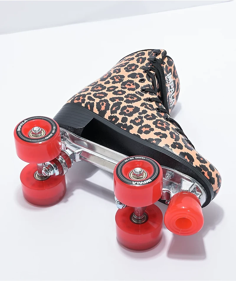Impala Leopard Roller Skates