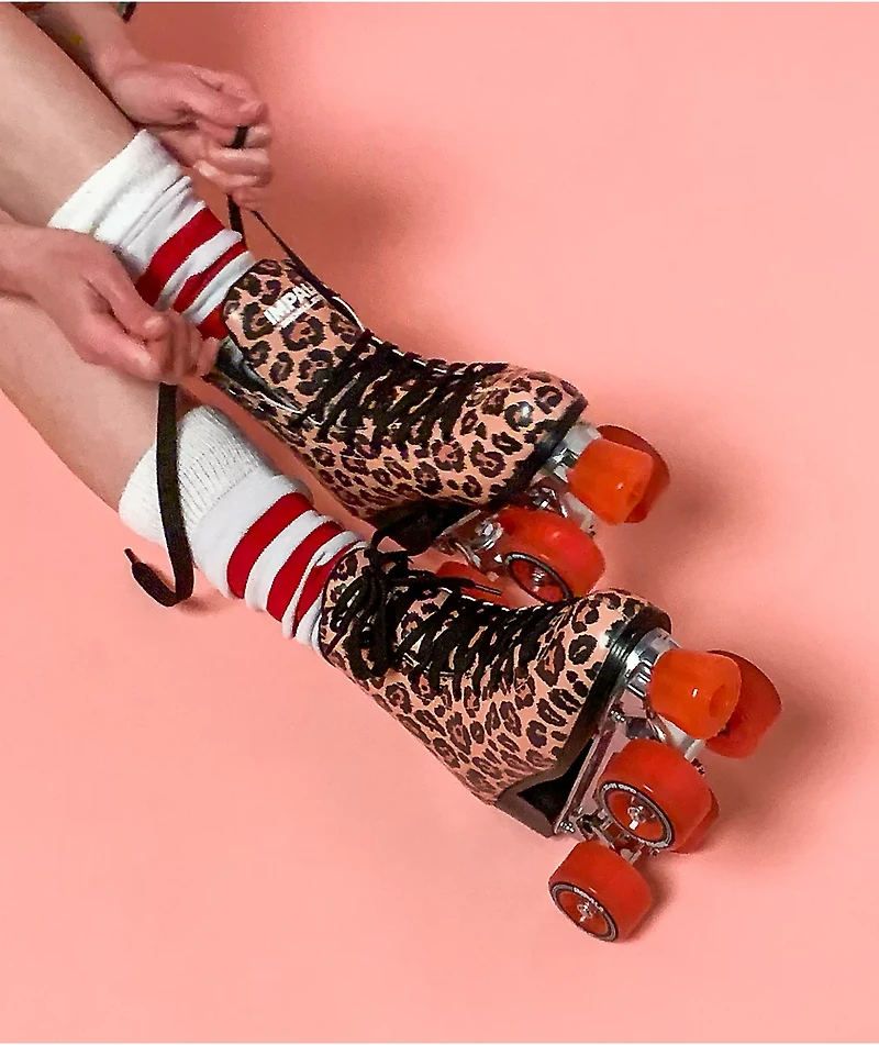 Impala Leopard Roller Skates