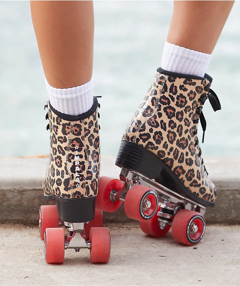 Impala Leopard Roller Skates