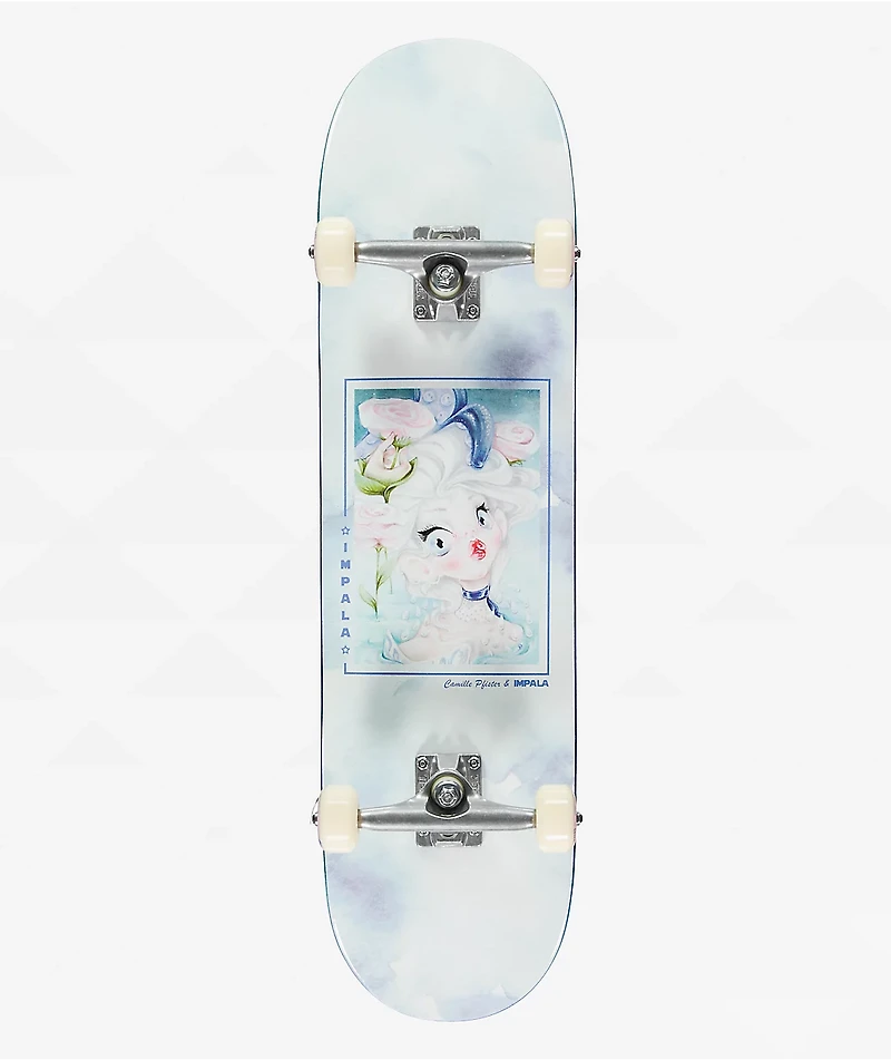 Impala Naiad Crystal Maria & Ice 8.25" Skateboard Complete