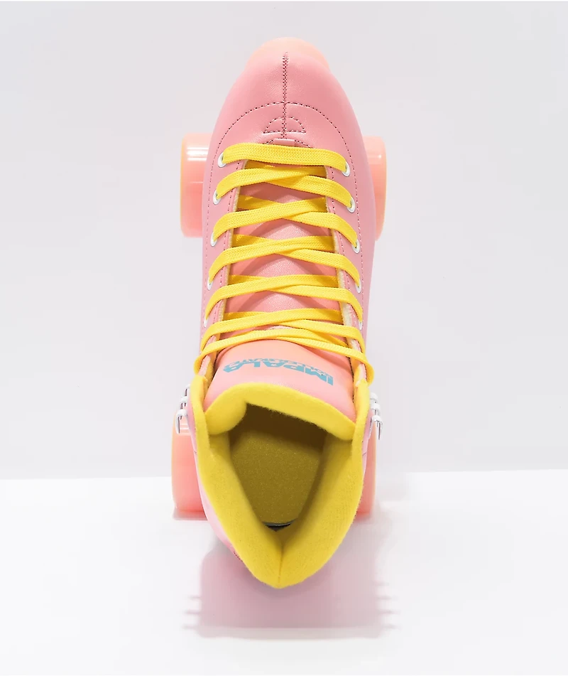 Impala Pink & Yellow Roller Skates