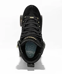 Impala Samira Black Suede Roller Skates