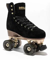 Impala Samira Black Suede Roller Skates