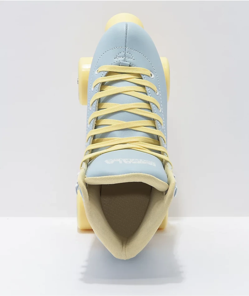 Impala Sky Blue & Yellow Roller Skates