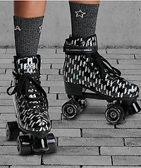 Impala x Karl Lagerfeld Black Reflective Roller Skates