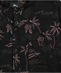 Imperial Motion Vacay Black Short Sleeve Button Up Shirt