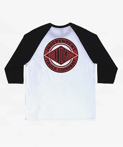 Independent BTG Summit Black & White Baseball T-Shirt