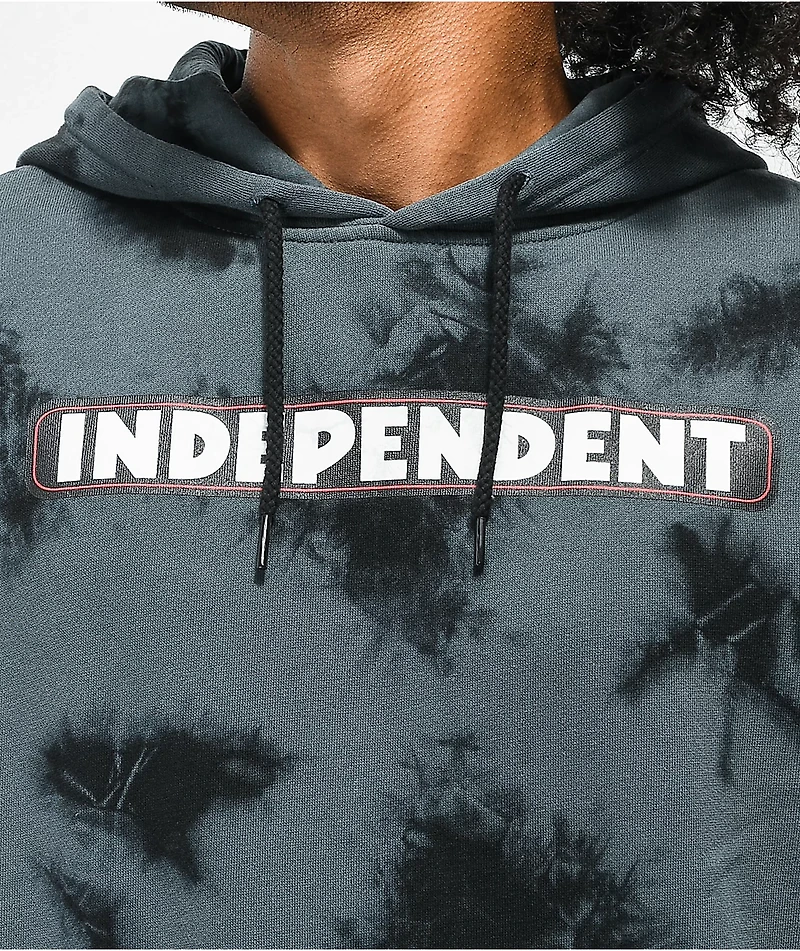 Independent Bar Cloud Black Tie Dye Hoodie