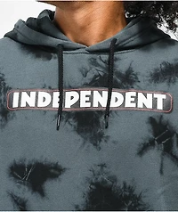 Independent Bar Cloud Black Tie Dye Hoodie