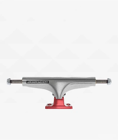 Independent Bar Logo 215 Hollow Stage 4 Silver & Red Skateboard Truck
