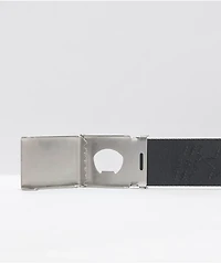 Independent Bar Logo Black Web Belt